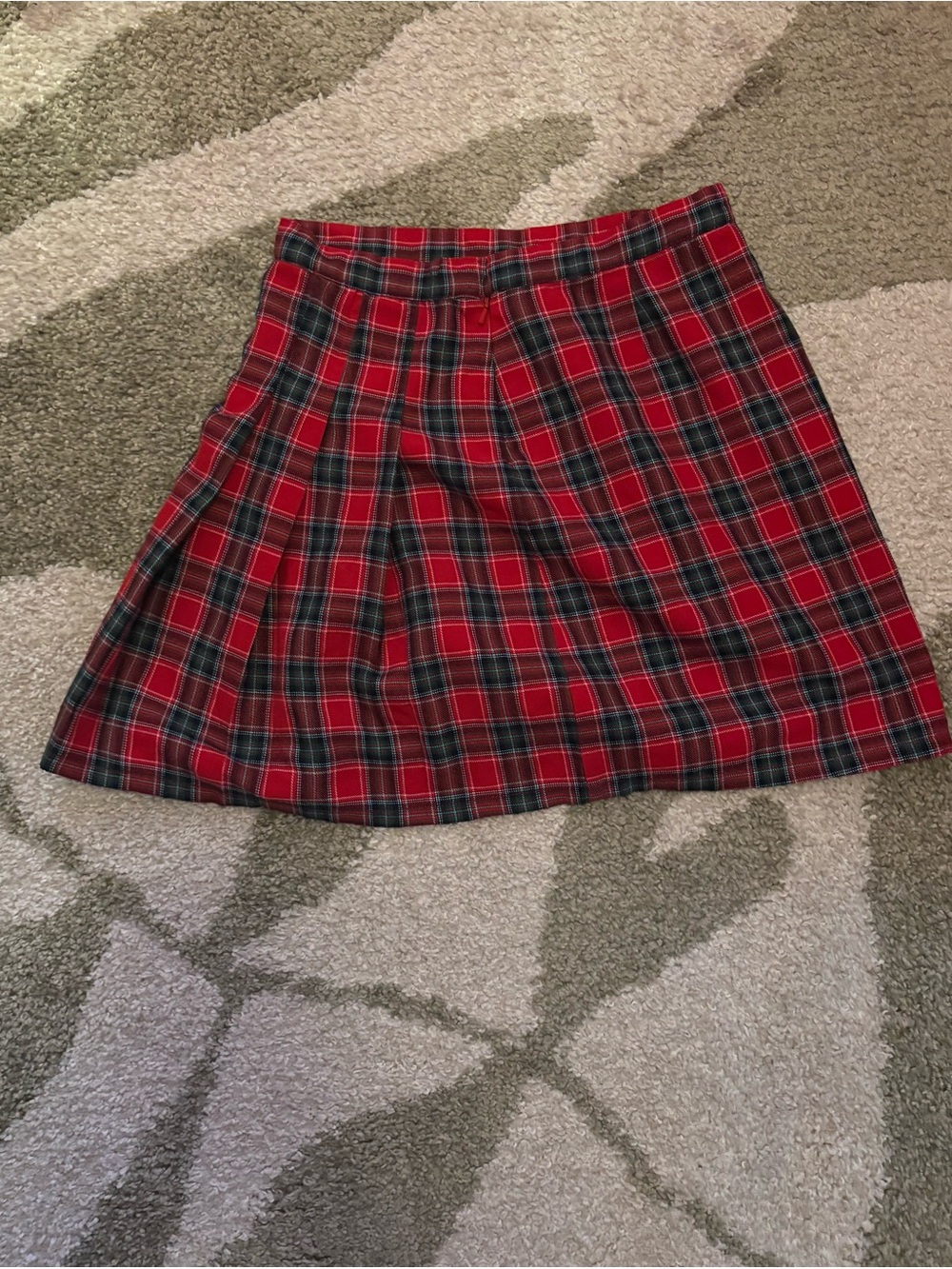 Duck Head Red & Green Tartan Circle Skirt - Picture 2 of 10